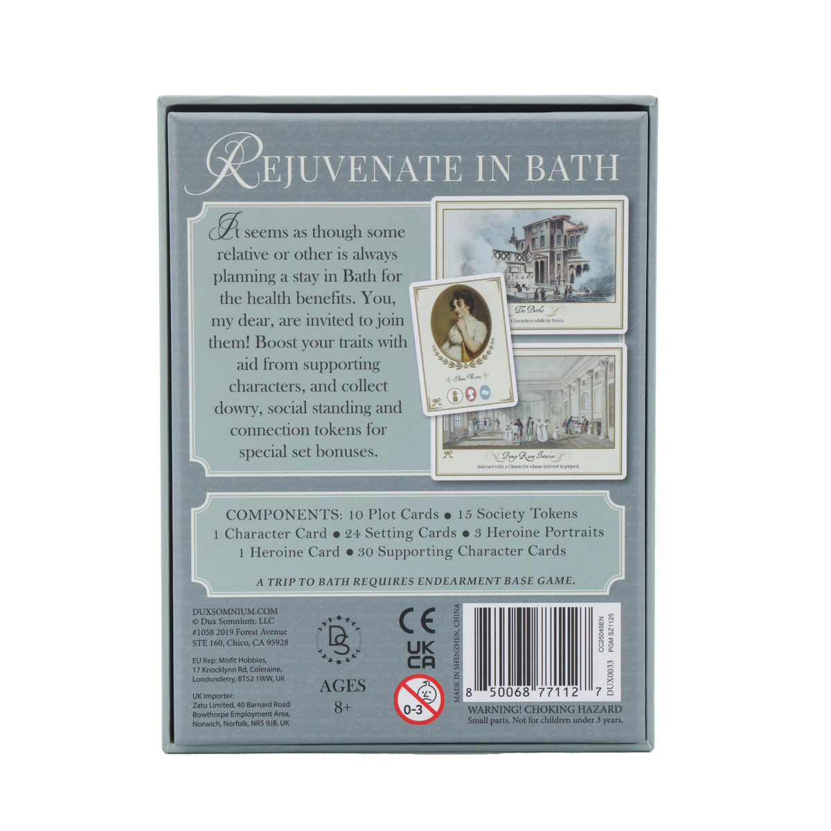 A Trip to Bath: An Expansion for Endearment