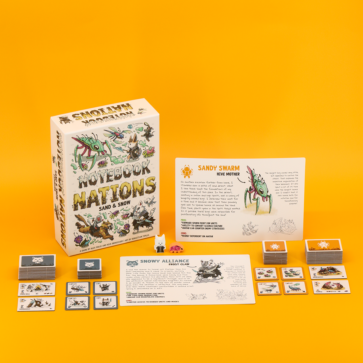 Notebook Nations: Sand and Snow Expansion (Pre-order - Ships August 2026)