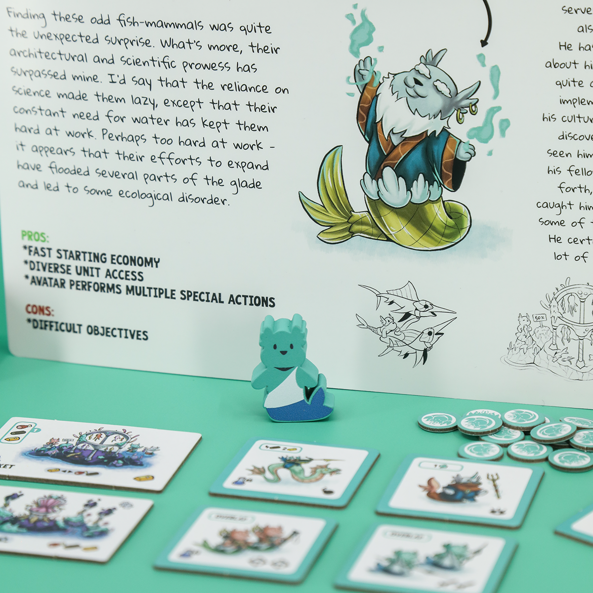 Notebook Nations: Flames and Fishes Expansion (Pre-order - Ships August 2026)